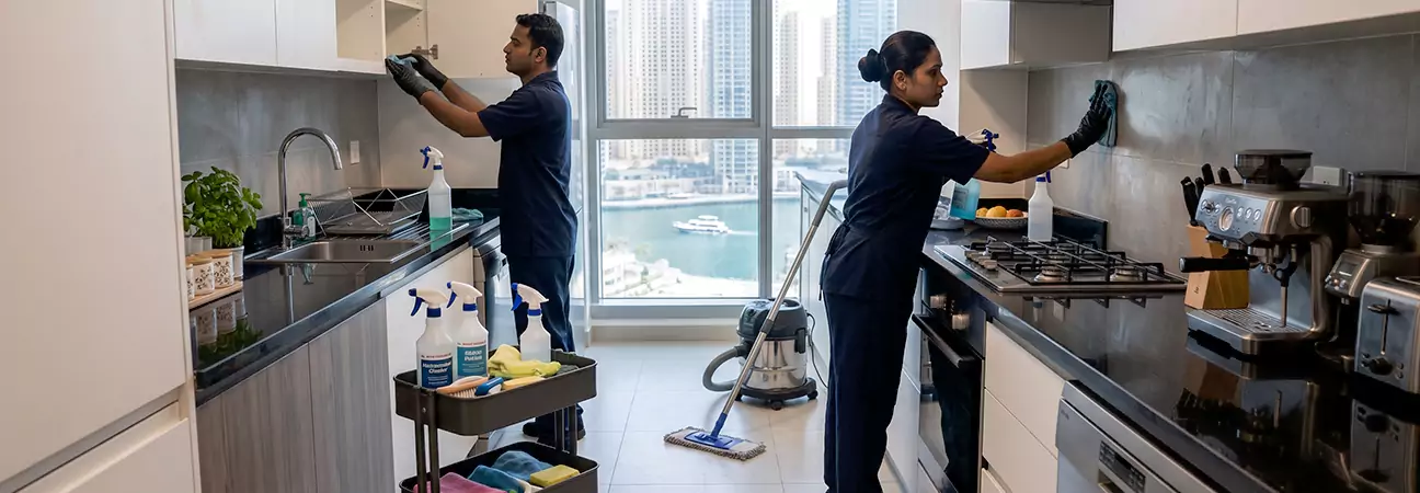 Move-Out Kitchen Cleaning in UAE