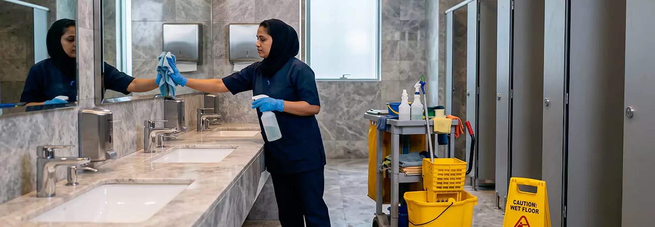 Office Restroom Cleaning in UAE