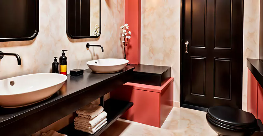 Materials & Performance Standards for Powder Rooms in Texas