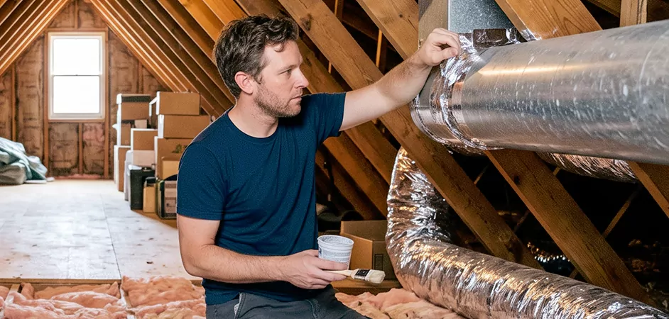 Duct Board Leak Repair in Sweetwater
