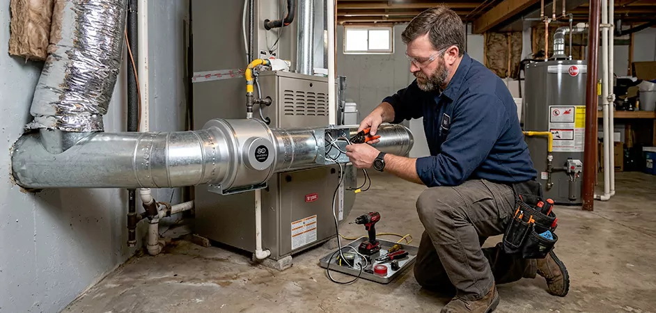 Booster Fan Installation in Sweetwater