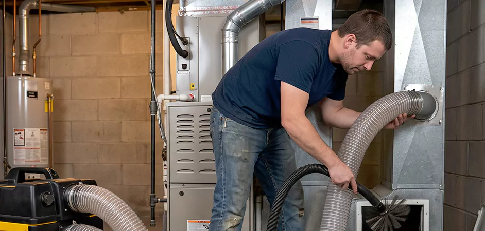 Negative Pressure Duct Cleaning for Large and Long Duct Systems in Sweetwater