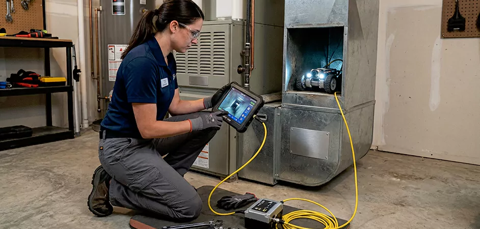 Robotic Duct Inspection in Sweetwater