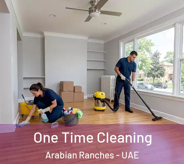  One Time Cleaning Arabian Ranches - UAE
