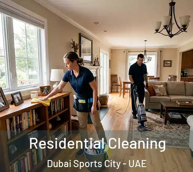 Residential Cleaning Dubai Sports City - UAE