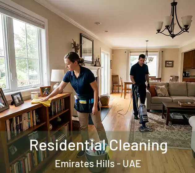 Residential Cleaning Emirates Hills - UAE