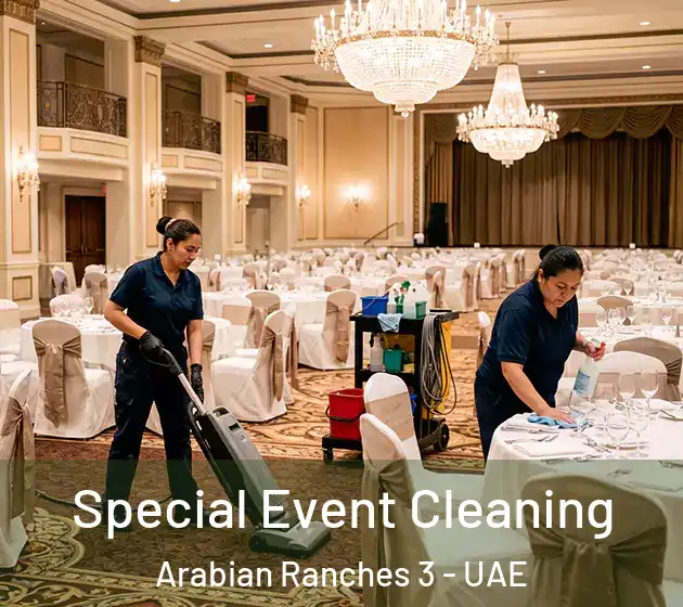 Special Event Cleaning Arabian Ranches 3 - UAE