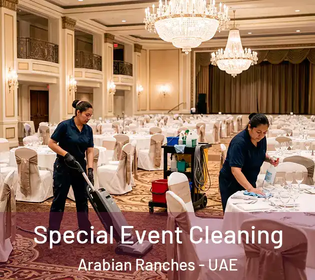 Special Event Cleaning Arabian Ranches - UAE