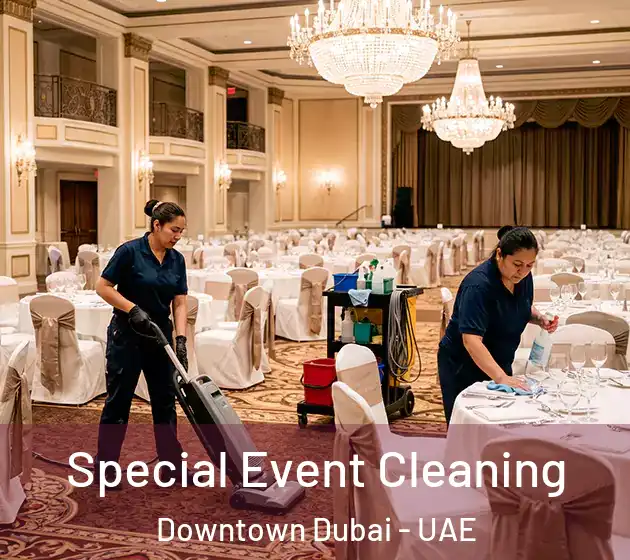 Special Event Cleaning Downtown Dubai - UAE