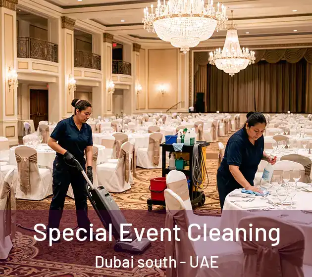 Special Event Cleaning Dubai south - UAE