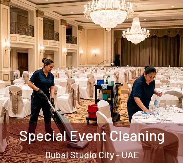Special Event Cleaning Dubai Studio City - UAE