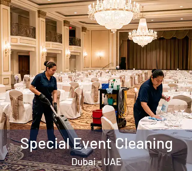  Special Event Cleaning Dubai - UAE