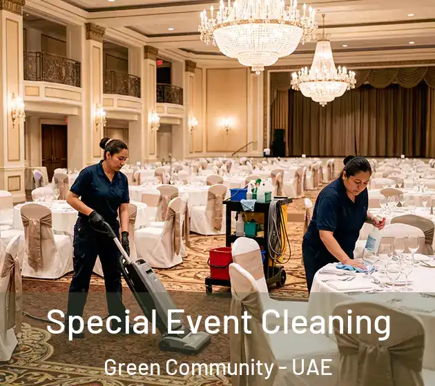 Special Event Cleaning Green Community - UAE