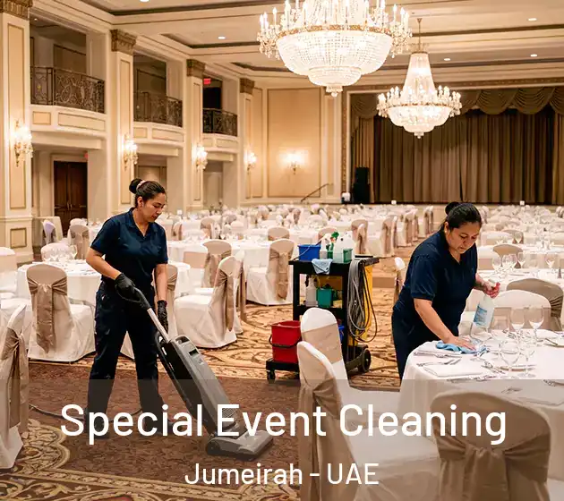 Special Event Cleaning Jumeirah - UAE