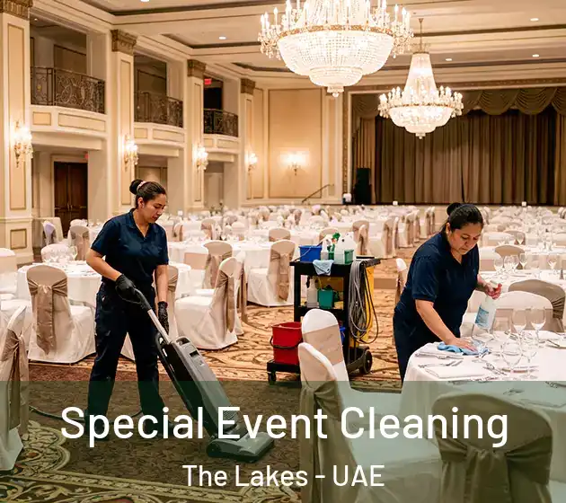 Special Event Cleaning The Lakes - UAE