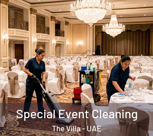 Special Event Cleaning The Villa - UAE